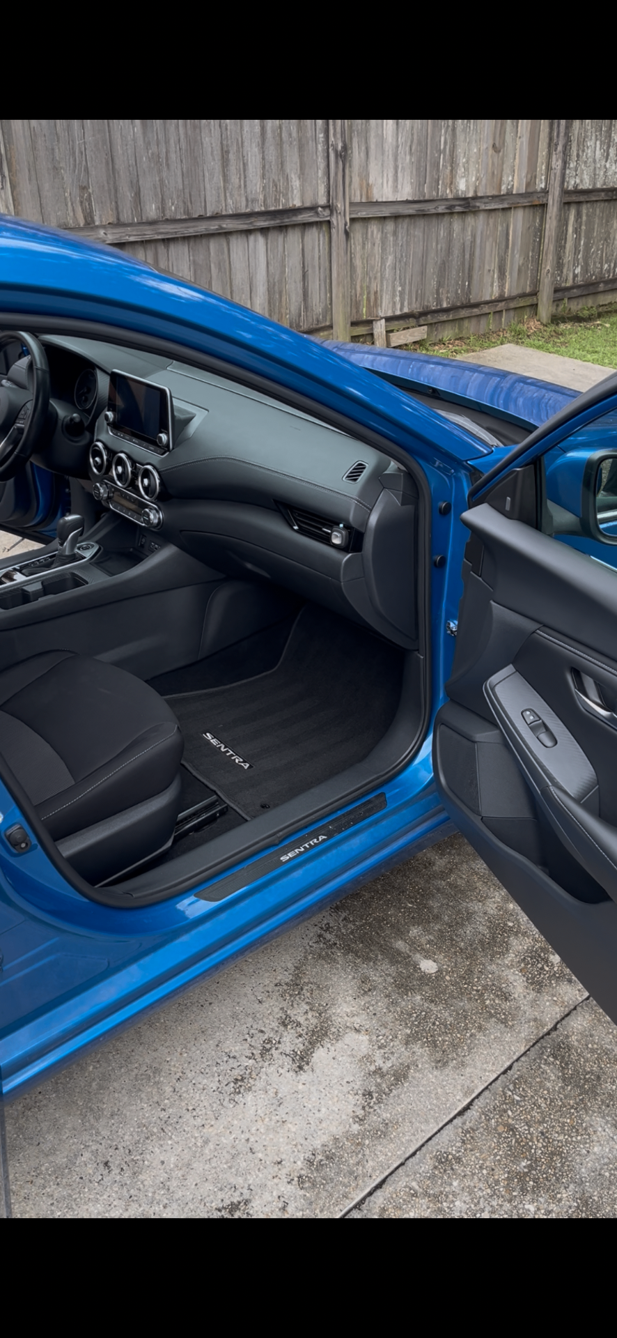 Detailed car interior